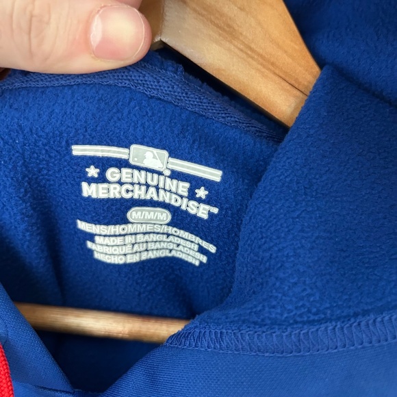 Chicago Cubs MLB Genuine Merchandise Hoodie Color Blue Size Medium - Picture 7 of 16